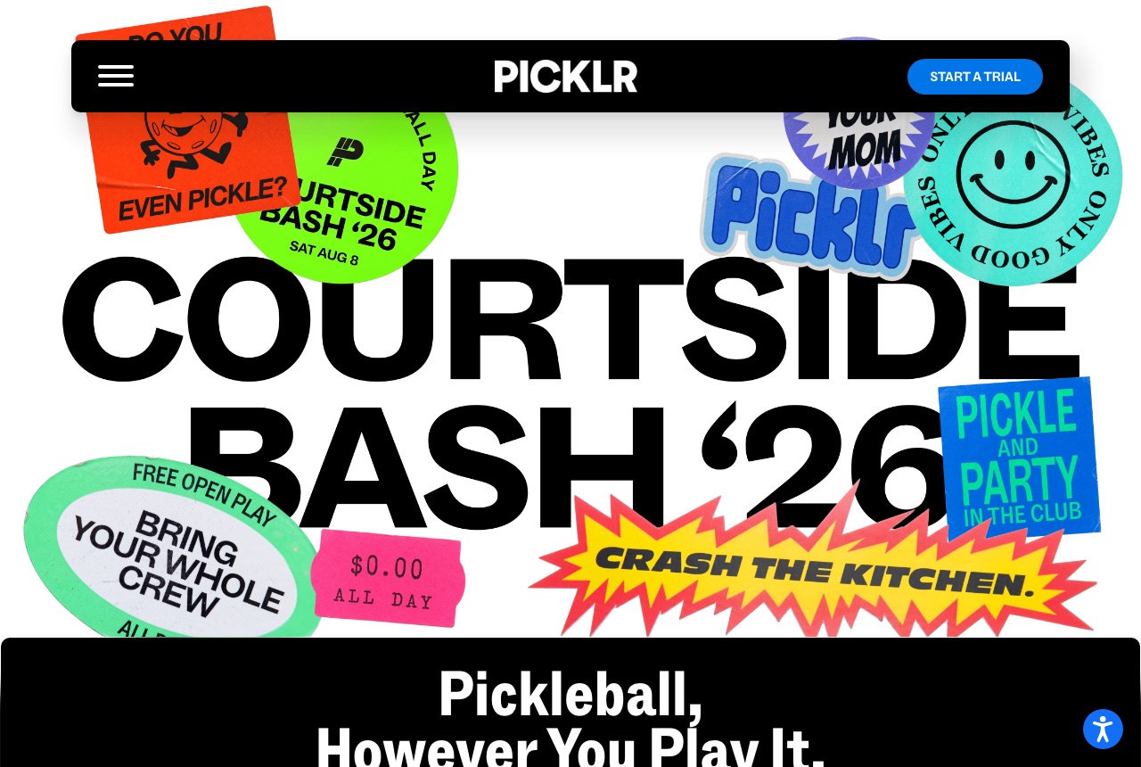 The Picklr website